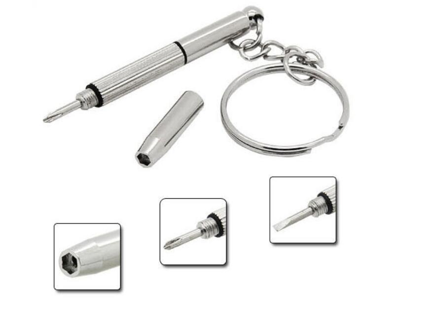 3in1 Kit cacciavite portachiavi mini multiuso personalizzato OEM