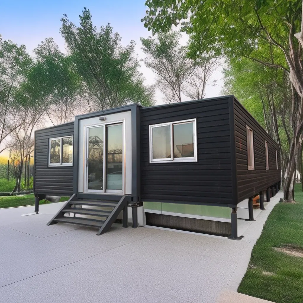 Effiziente Raumnutzung 3 in 1 Mobiles Haus Sandwichplatte Optional Tragbares Mobiles Haus Zuhause
