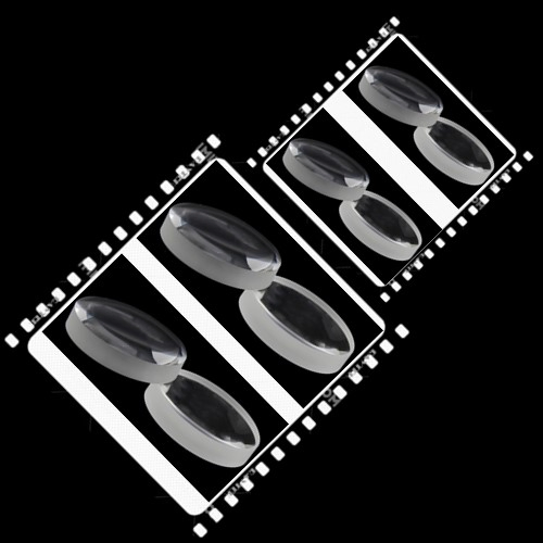 Near-UV Achromatic Lens