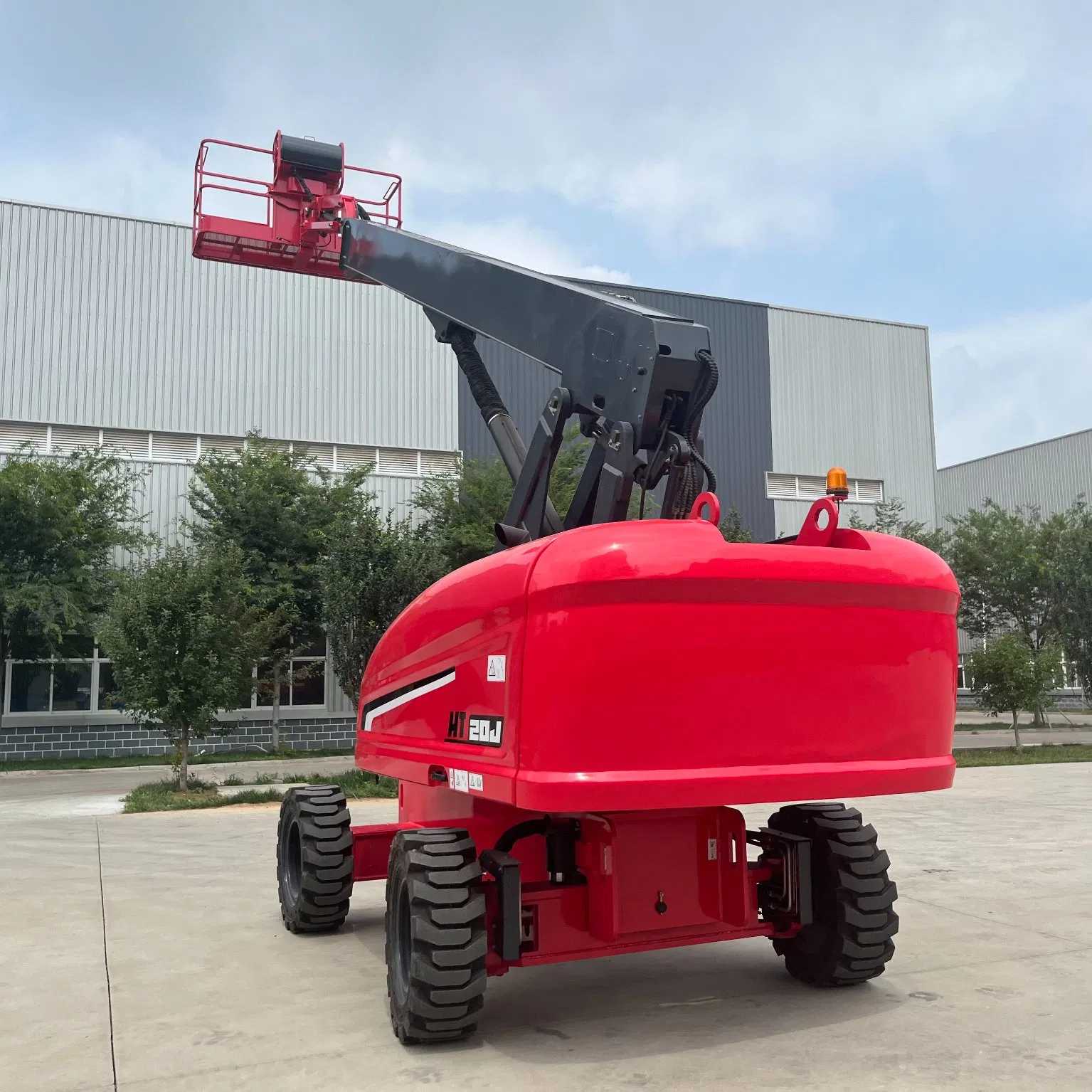 Hered Brand 22m Diesel Telescopic Boom Lift Aerial Work Platform