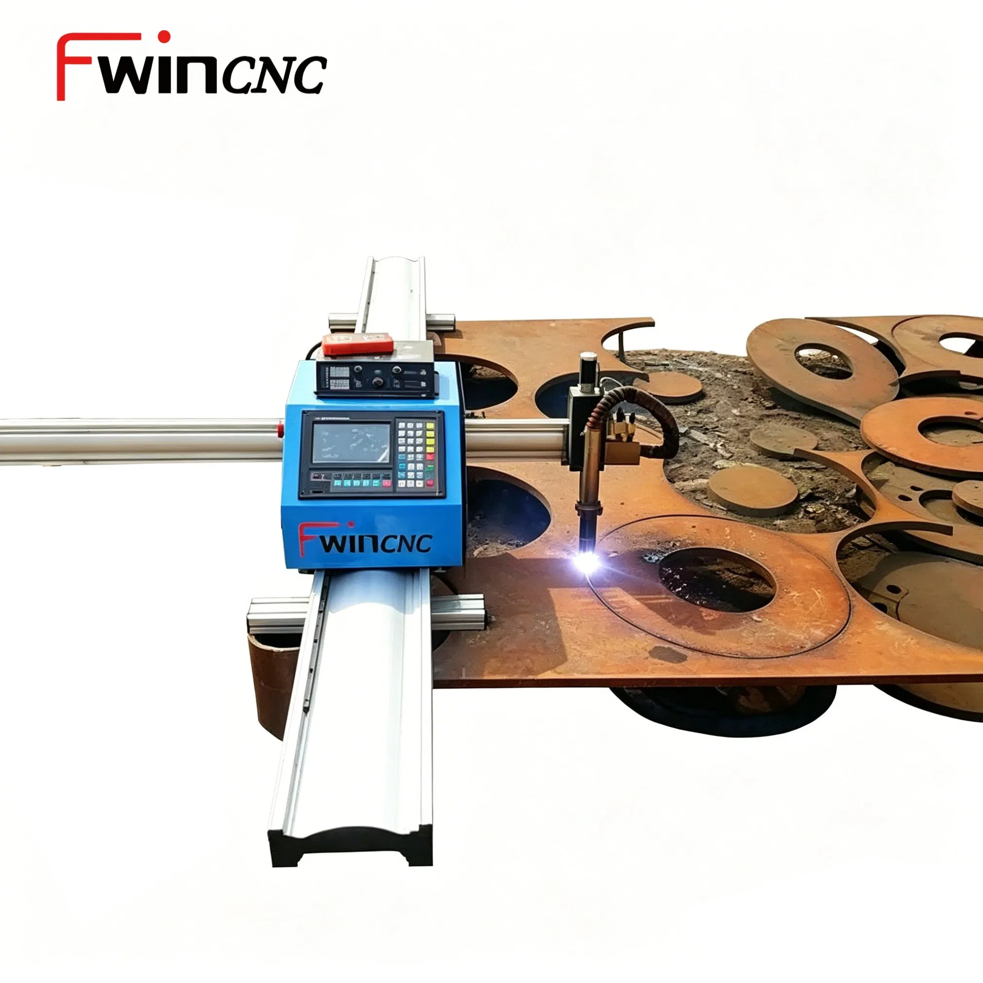 Portable Mini CNC Plasma/Flame Cutting Machine 1530 for Metal