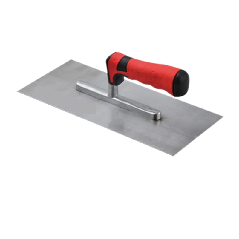 High Carbon Stainless Steel Tile Plaster Trowel with Wood Handle