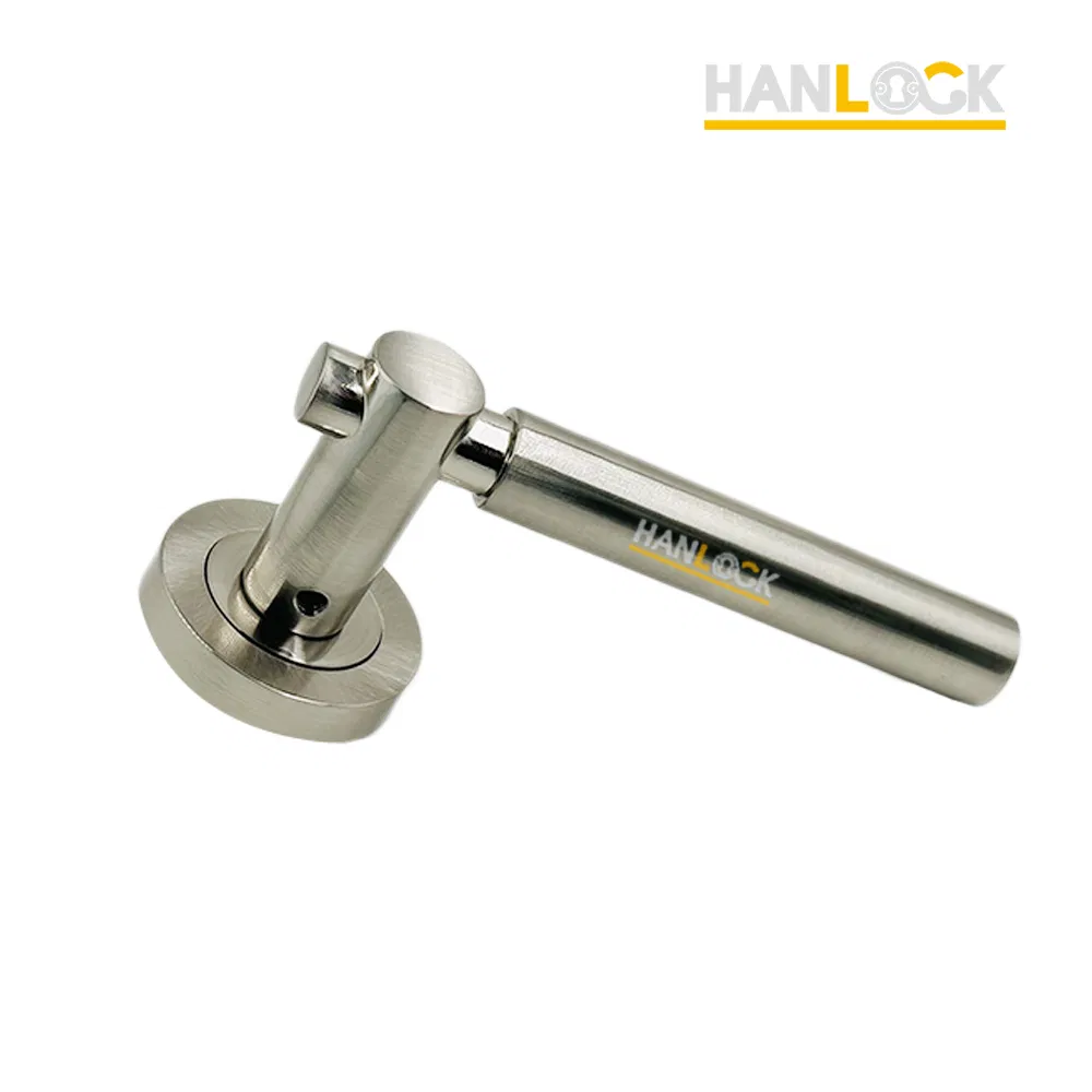 Modern Custom Round Aluminum Alloy Door Handles for Exterior and Internal Doors