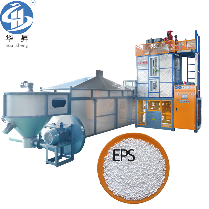 Machine à billes EPS pour l'expansion de matière première en polystyrène expansé