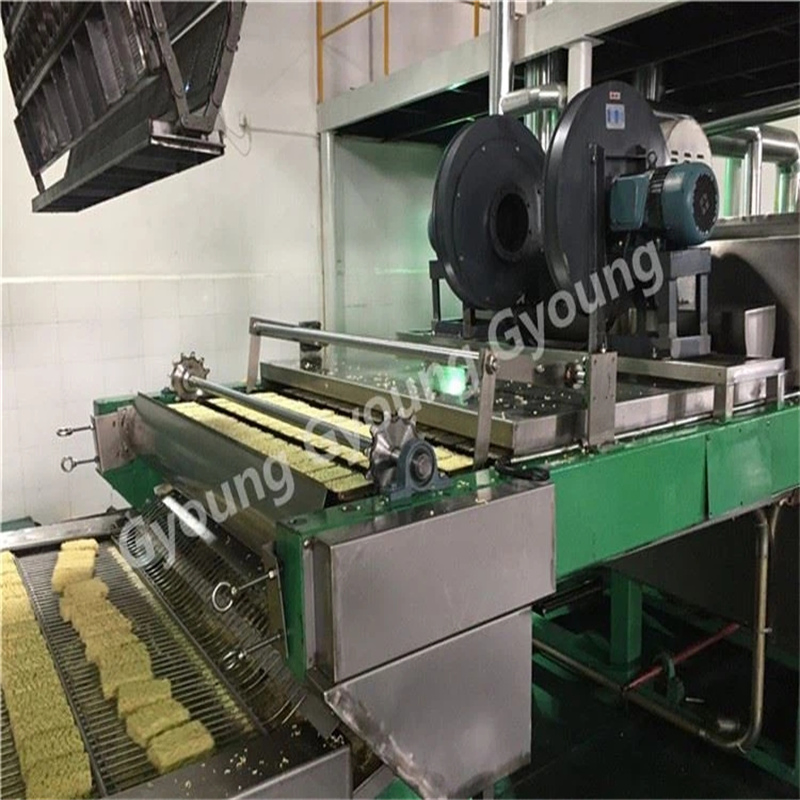 Industrial PLC Automatic Frying Bag Instant Noodle Making Machine