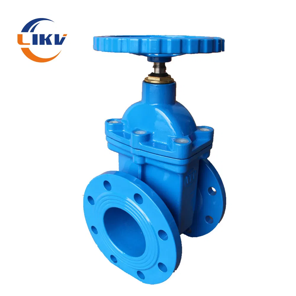 BS5163 Ductile Iron Rubber Seat Non Rising Stem Sealing Tap Wedge Gate Valve Wog