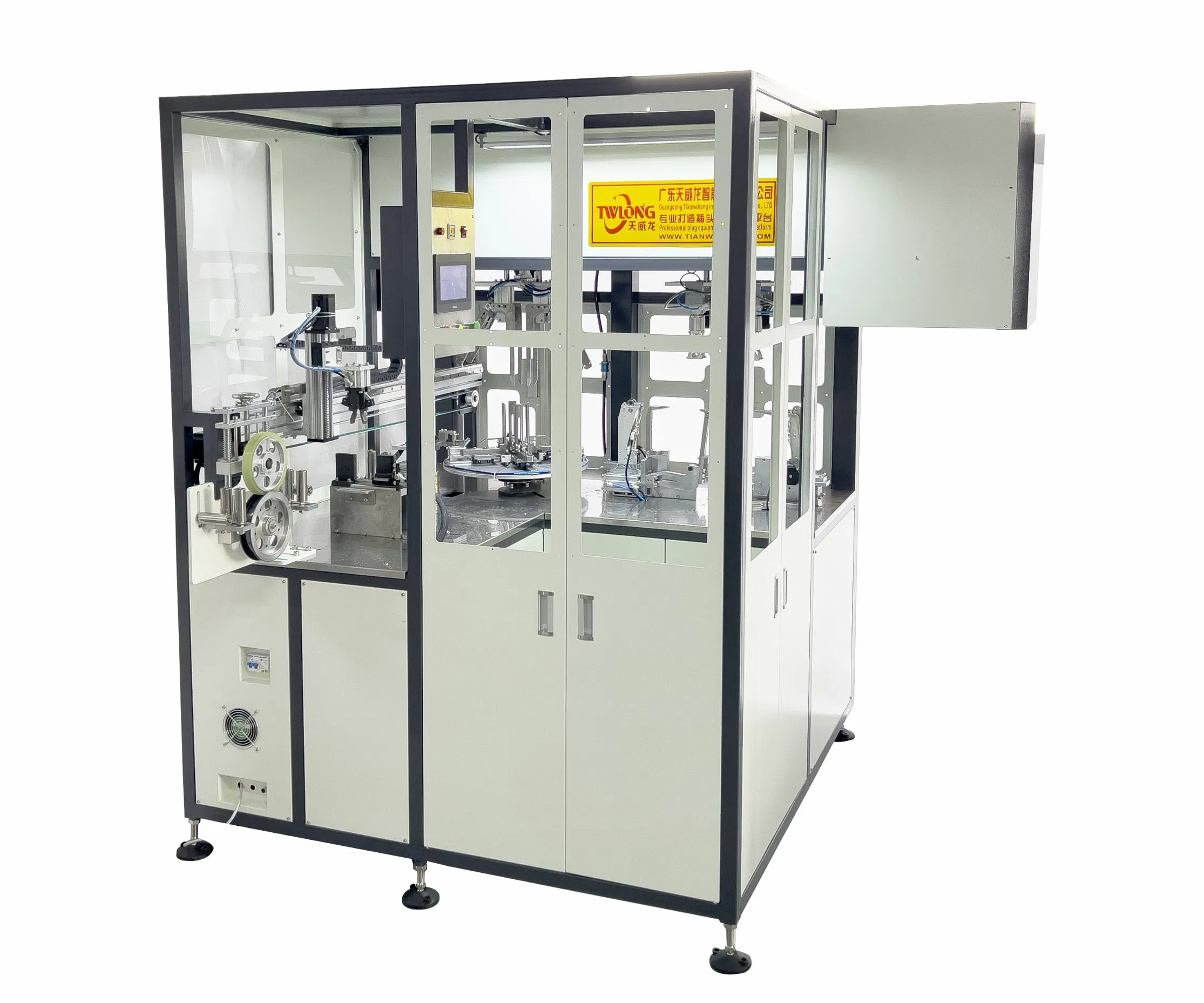 Vollautomatische Mess-, Zähl-, Schneid-, Wickel-, Aufwickel-, Umwickel- und Verpackungsmaschine Wickel- und Bindemaschine