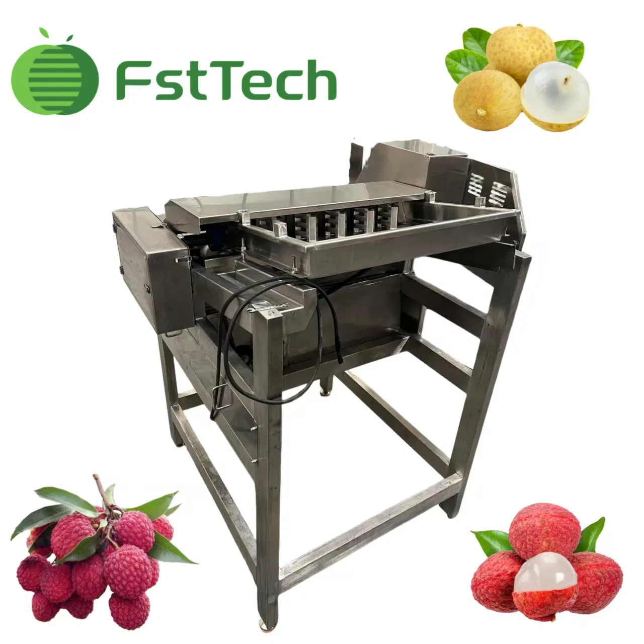 SUS304 Pelatrice per Litchi per Linea di Lavorazione ad Alta Capacità