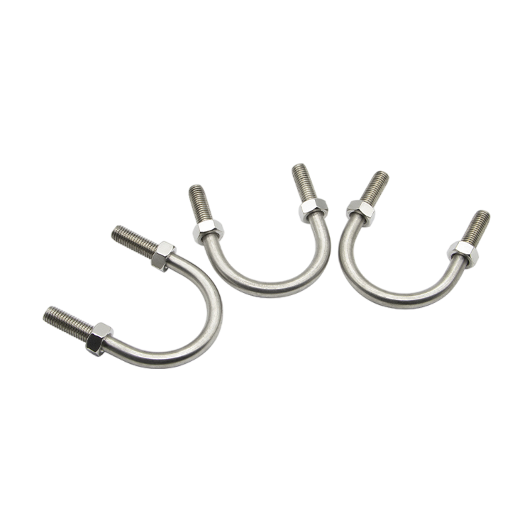 Customized 304 316 Square U Bolt and Nut