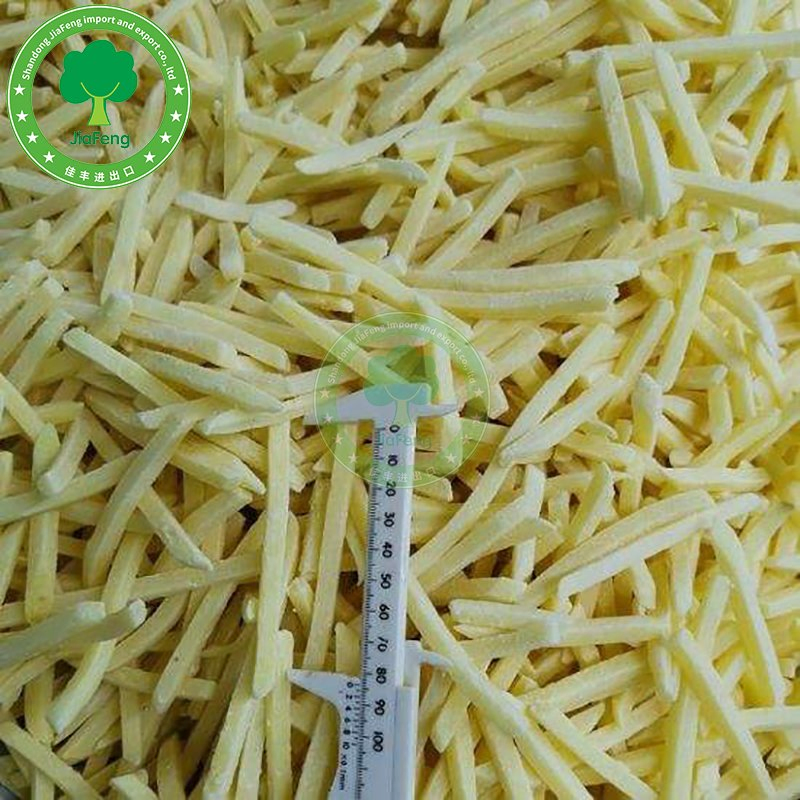 Halal Certification Straight Cut 7*7mm Frozen French Fries