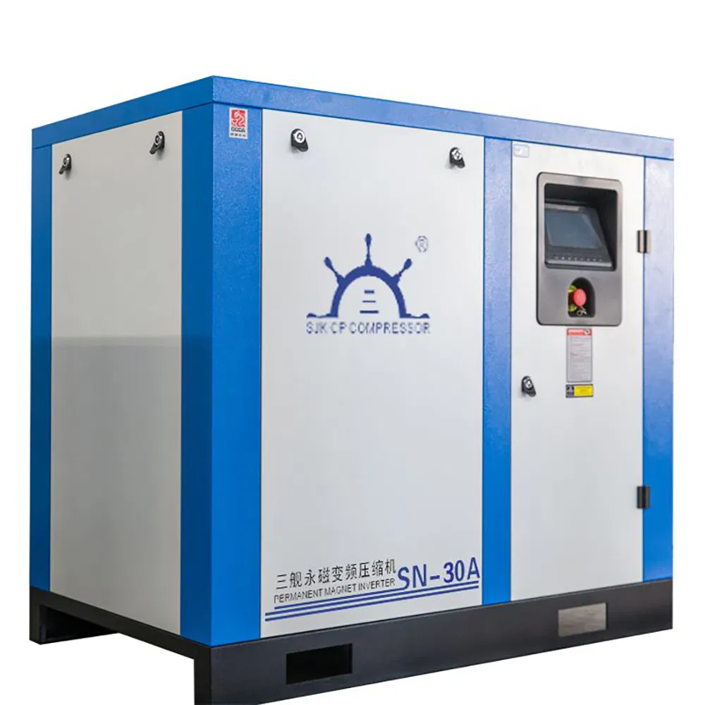 22kw Screw Air Compressor 100-12000cbm 145psi 380V IP23 IP55 Industrial Air Compressor