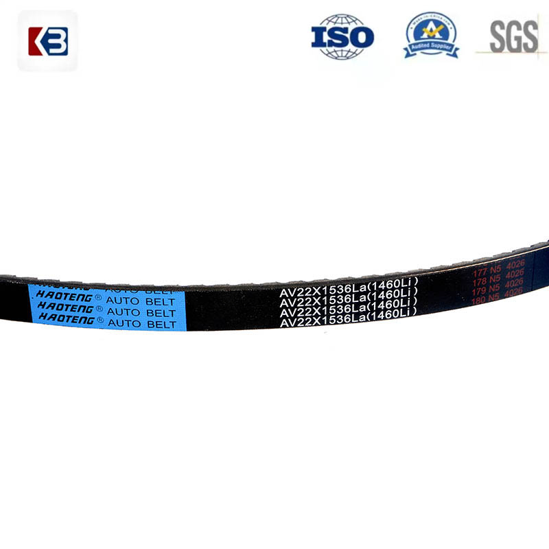 Cinghia trapezoidale dentata AV22*1536la (1460Li) per ventola di climatizzazione