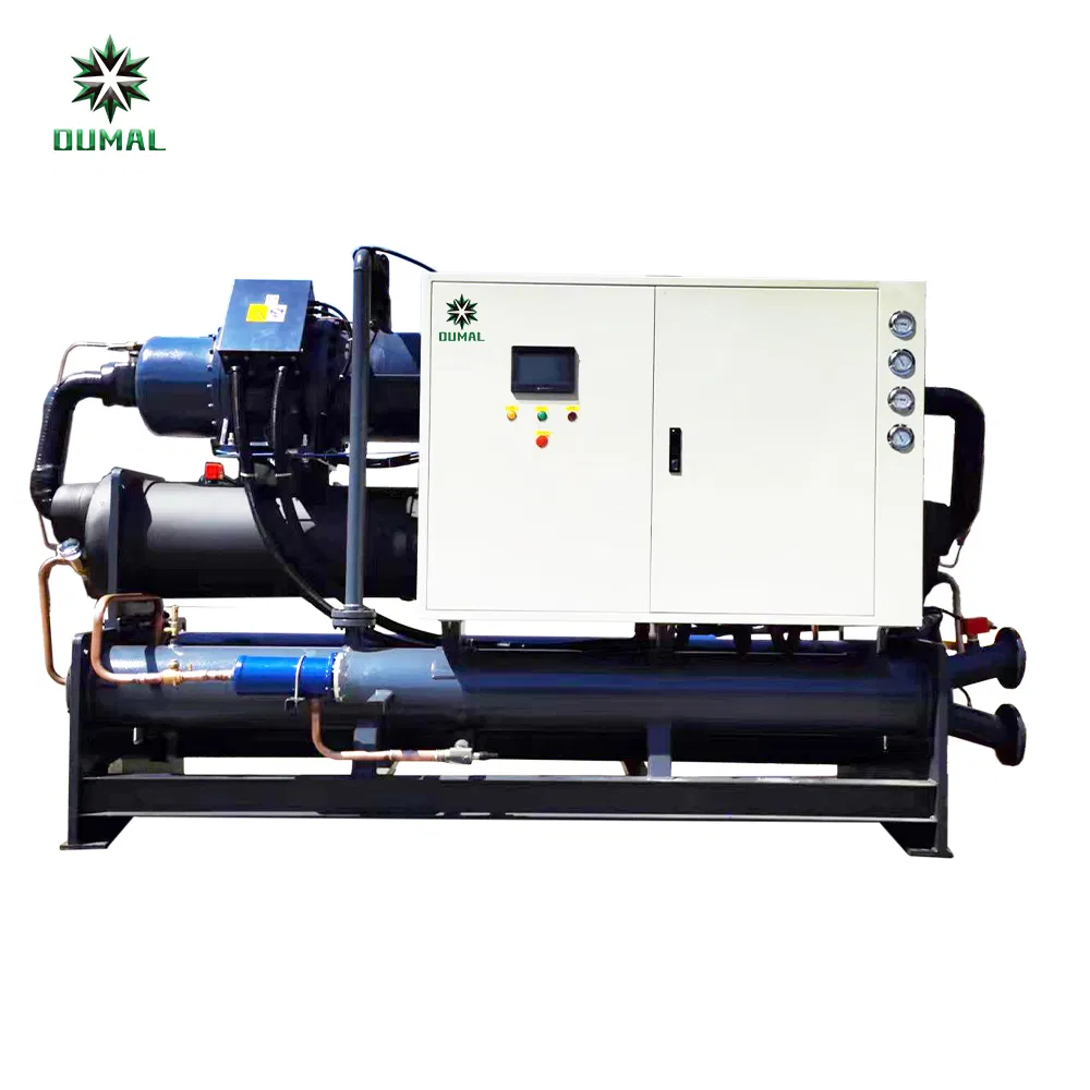 120rt/120ton Industrielle wassergekühlte Schrauben-Wasserkühlmaschine