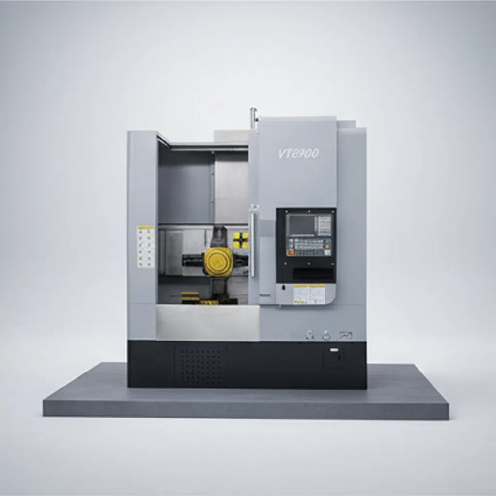 Vtc900 CNC Vertikaldrehmaschine für die Bearbeitung von Automobilkomponenten