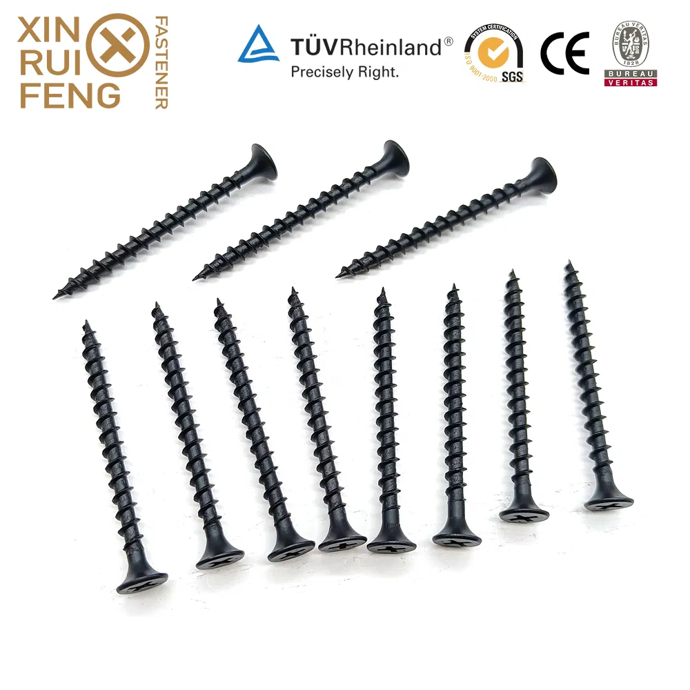 Fabricante mayorista de China Tornillería y fijaciones Tornillo para aglomerado, tornillo para madera de acero inoxidable, tornillo autorroscante, tornillo autoperforante, tornillo para tablaroca