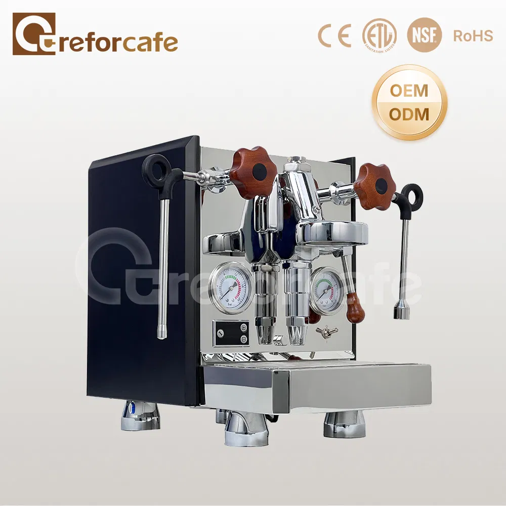 Macchina per caffè espresso commerciale Italia Professionale 15 bar Pompa a vibrazione Acciaio inossidabile E61