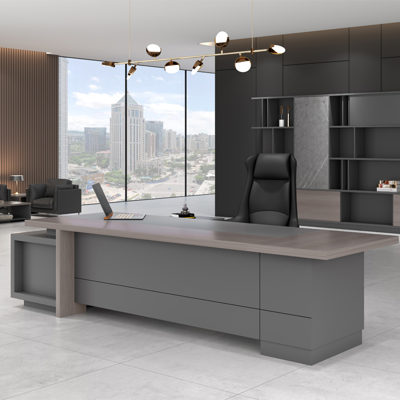 Wooden Home Furniture Laptop Modern Computer Epoxy Office Table with Office Desk