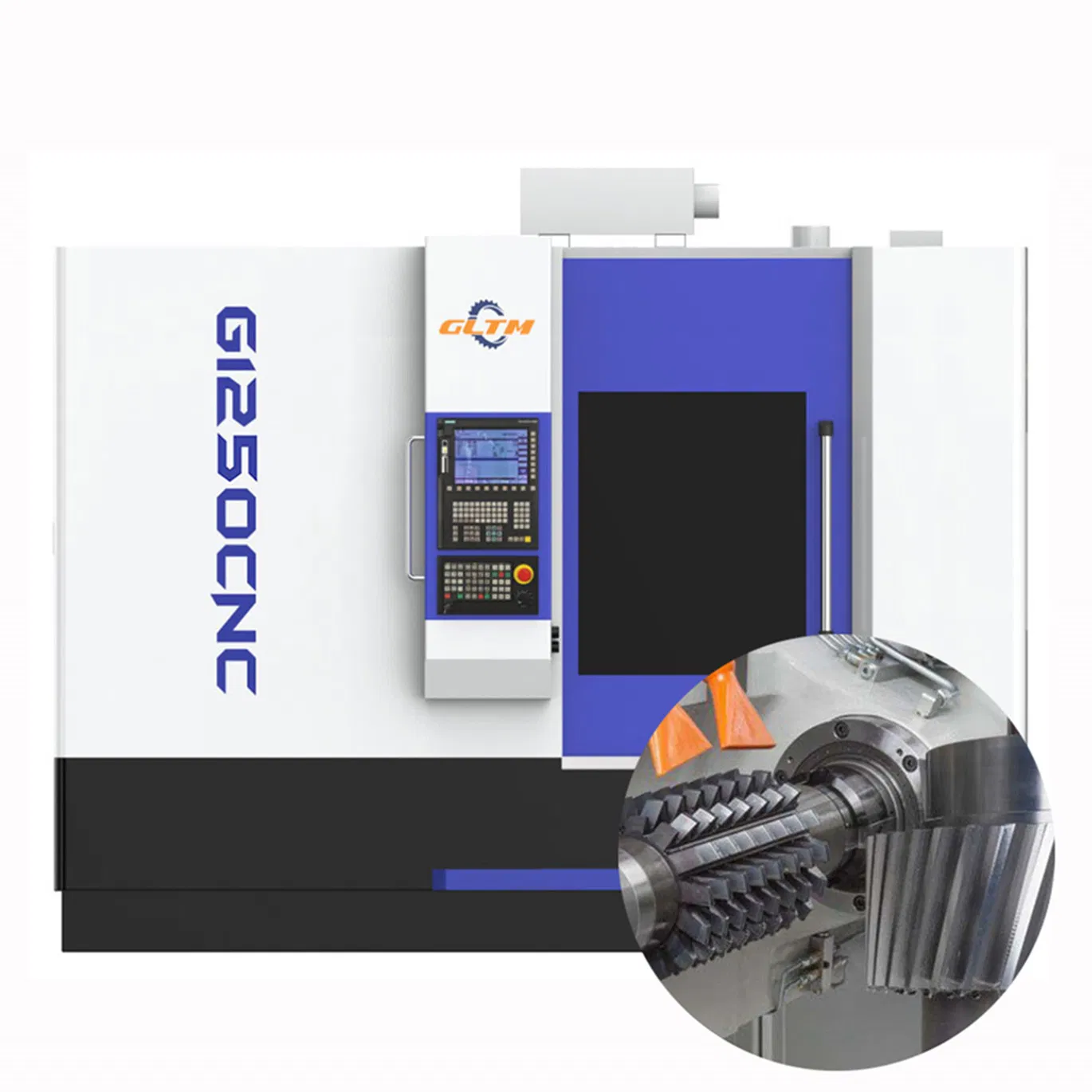 G1250CNC Wälzfräsmaschine mit max. 1250mm Zahnradbearbeitung