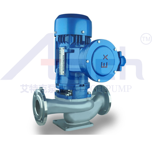 Gdf80-40 Stainless Steel Vertical In-Line Pipeline Industrial Chemical Electric Water Pump