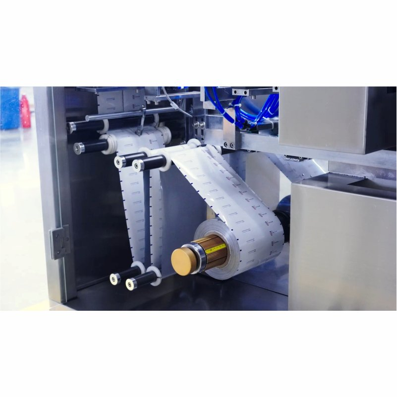 High-Precision Olive Oil Filling Machine for Efficient Production, Tomato Paste Cream Viscous Liquid Sachet Packaging Film Forming Filling Sealing