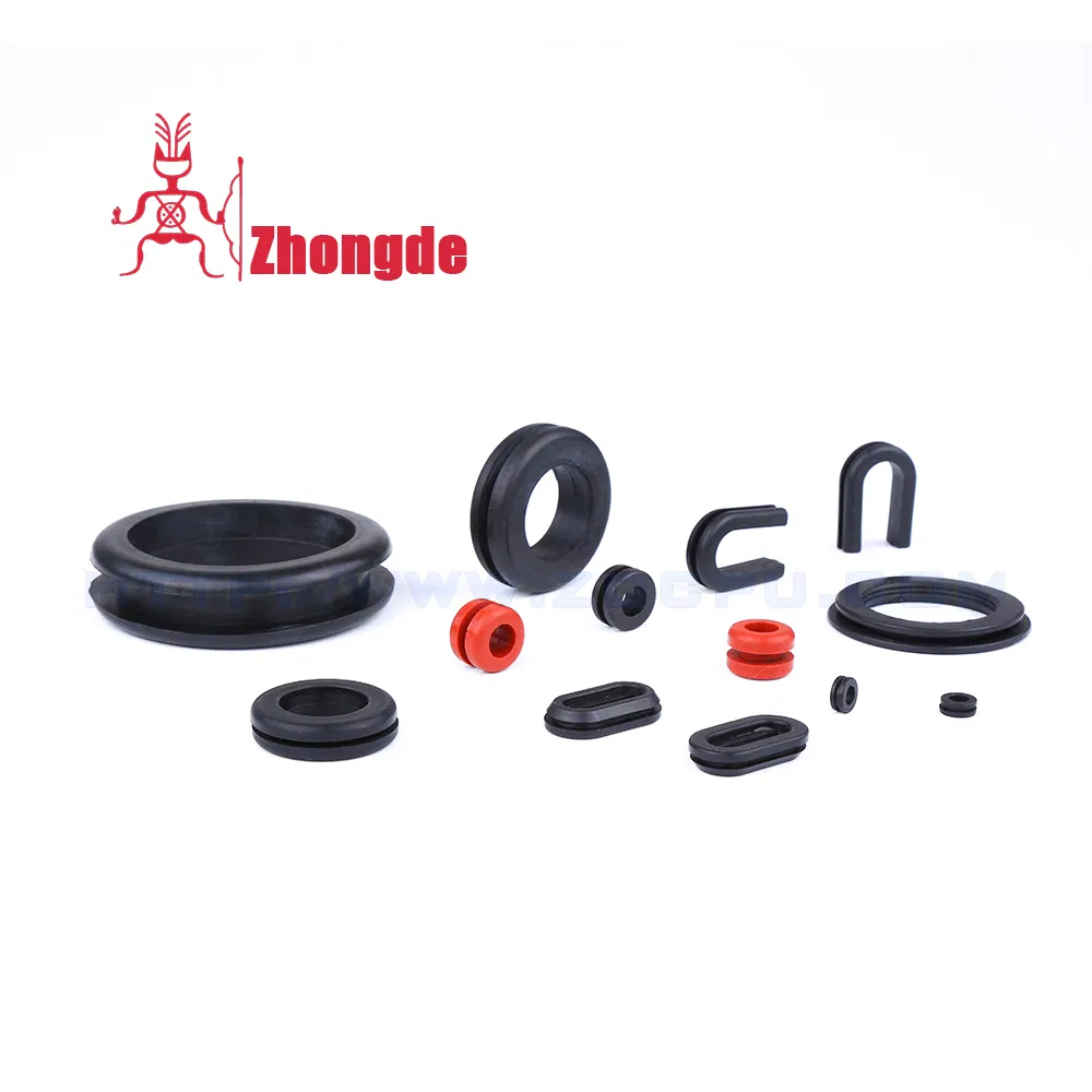 Zhongde Silicone Gasket Lock 60 Shore Rubber Washer EPDM NBR Rubber Grommet