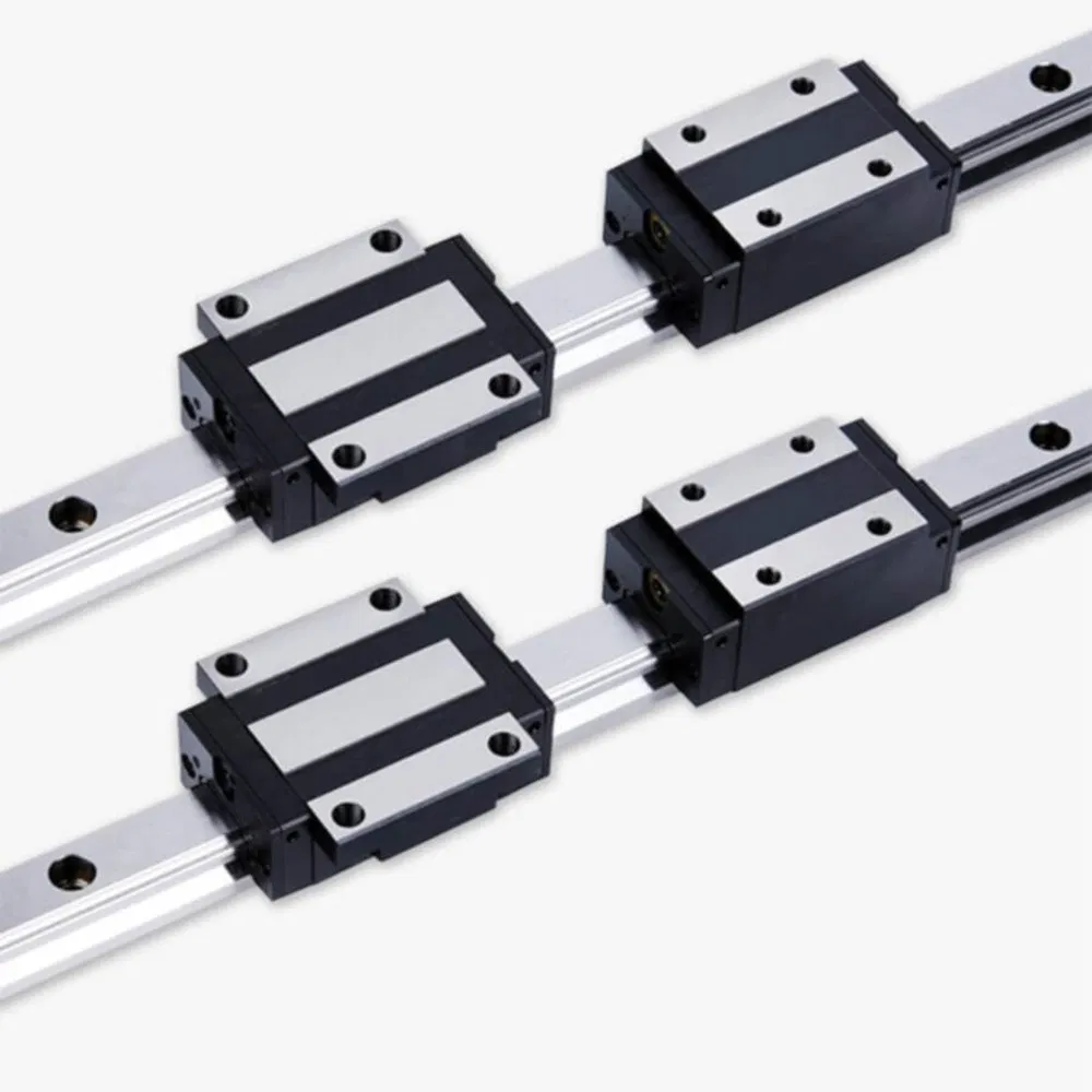 Low Profile Ball Slide Block High Rigidity Carriage for Micro-Machining & Precision Automation