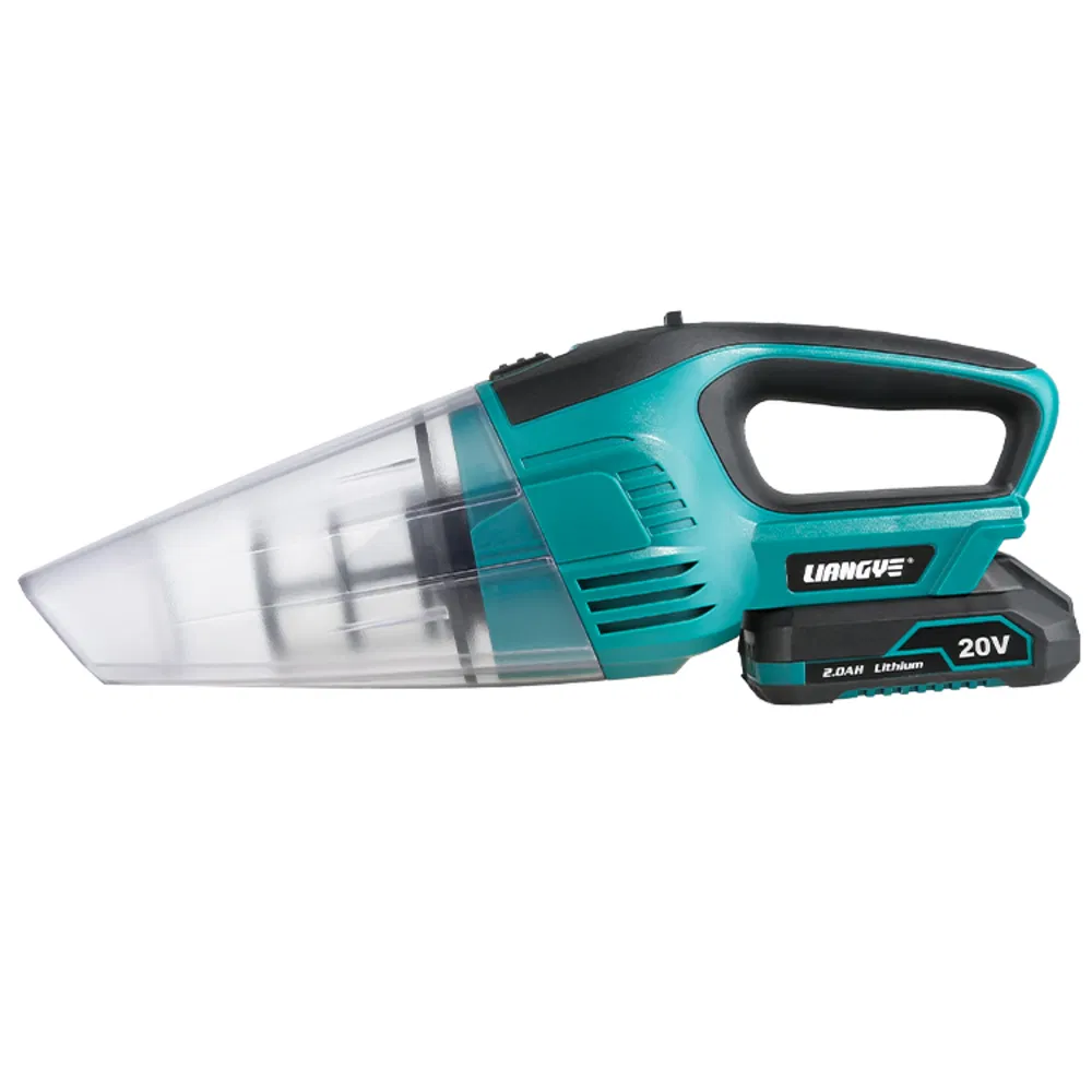 20V Mini Potente Utensile per la Pulizia Casa Auto Veicolo Portatile Aspirapolvere Senza Filo con 4 Accessori