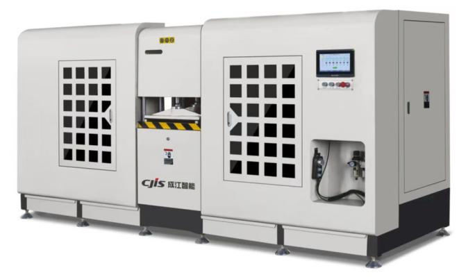 Fresatrice CNC a cinque assi per estremità di profili in alluminio