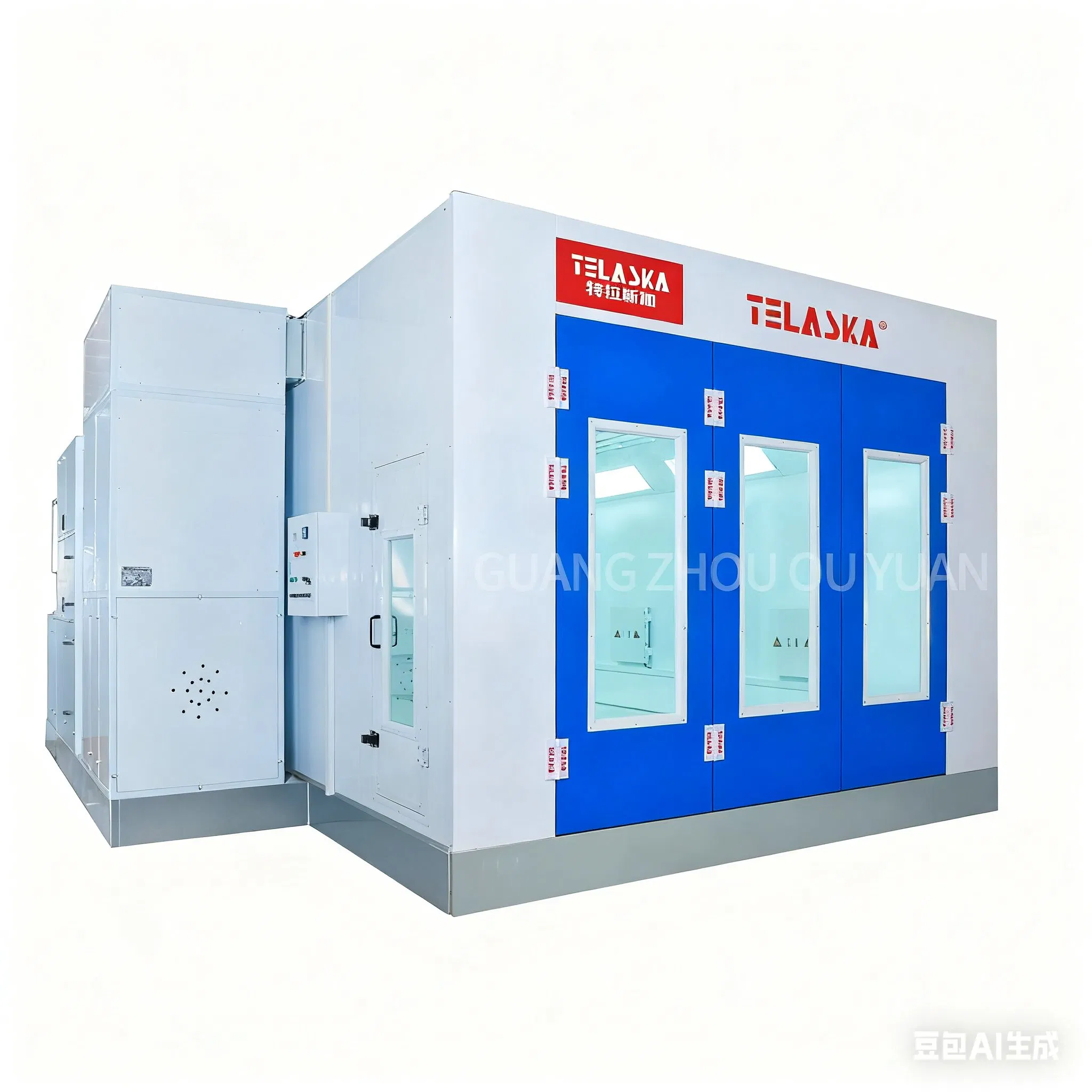Infrared Heating Spray Paint Baking Booth, Blue & Luxury Model TLSJ-8003