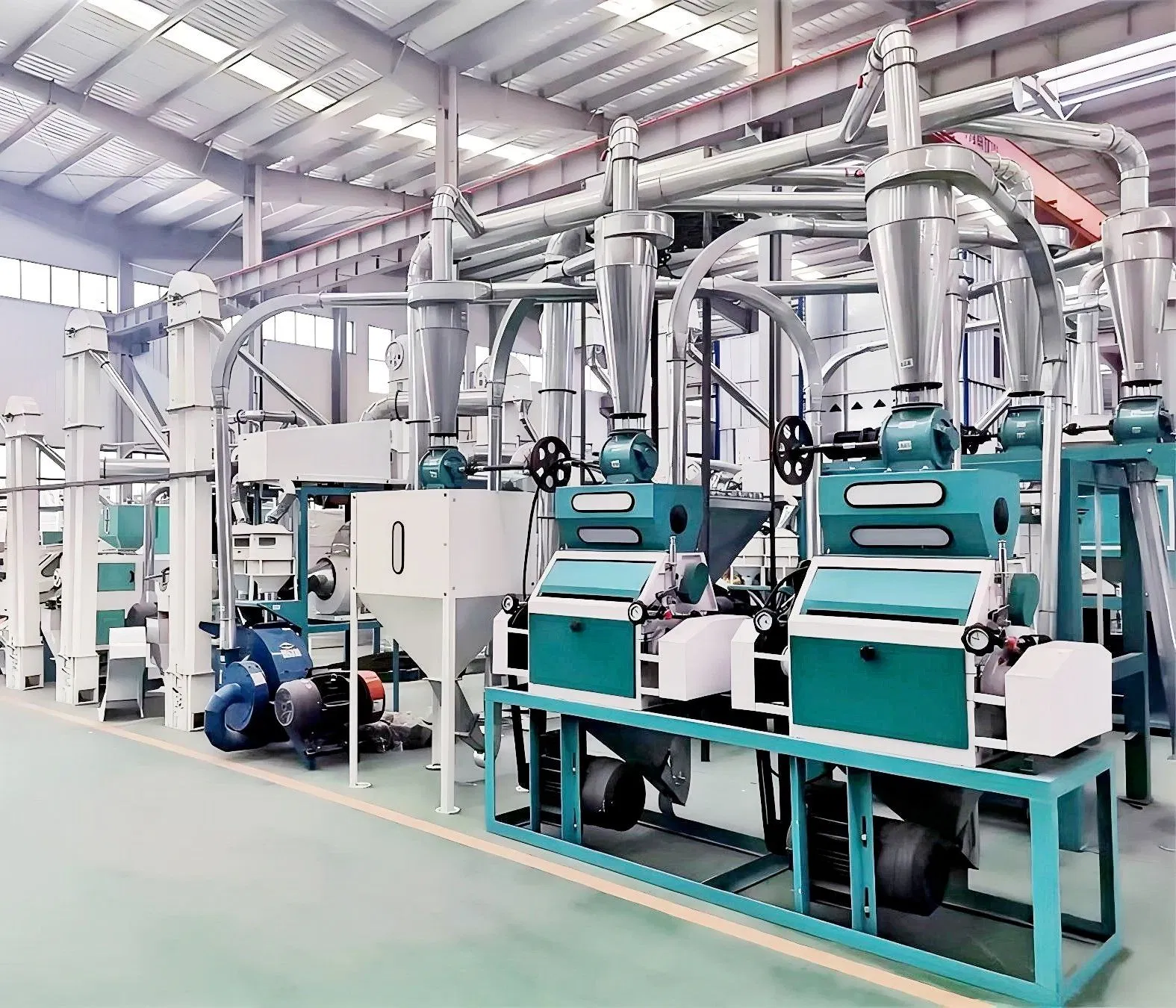 Small Capacity 10-20t Maize Mill Posho Flour Milling Machine Wheat Flour Mill Plant