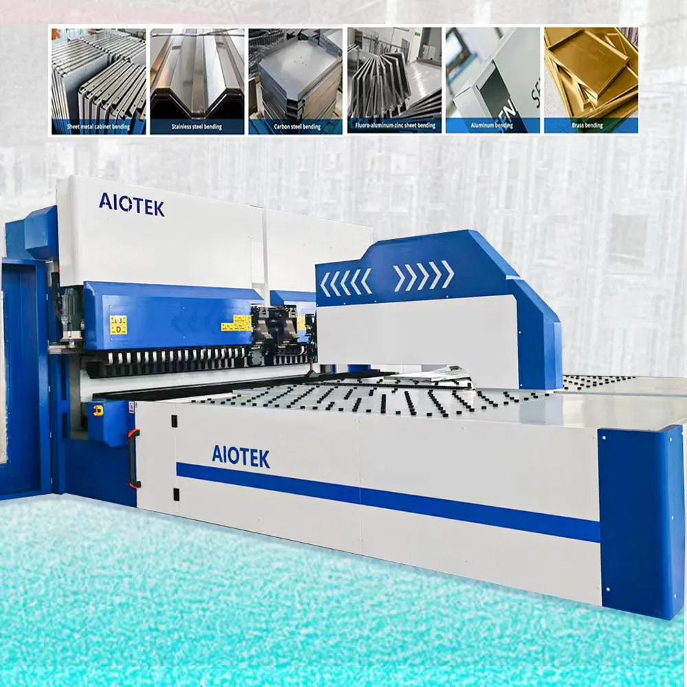 Piegatrice automatica per lamiera ad alta velocità con servo da 3200 mm, piegatrice automatica per pannelli