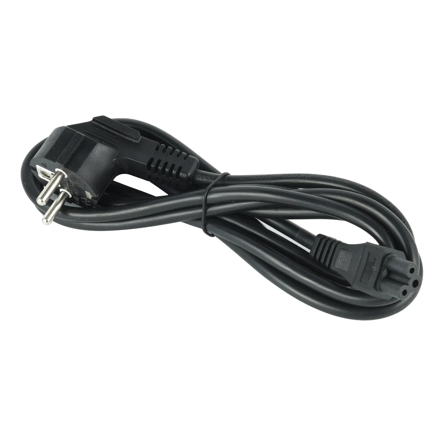 3pins AC Power Cord with C5 Connector, European Standard