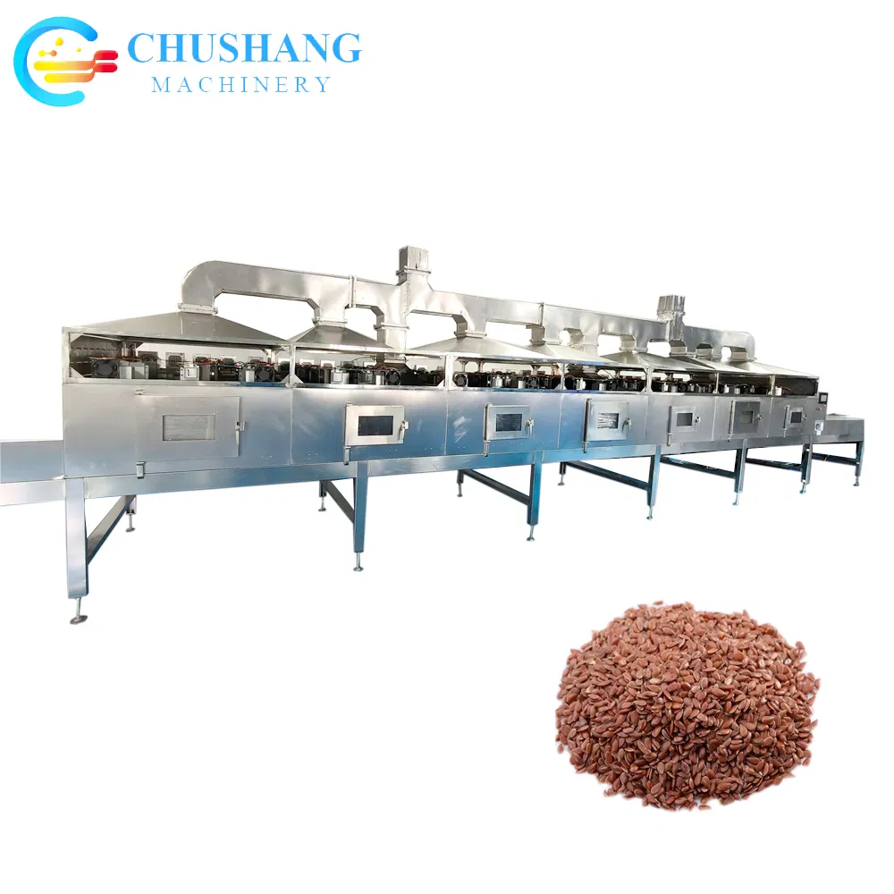 Chia Seed Perilla Seed Flaxseed Microwave Ripening Sterilization Equipment