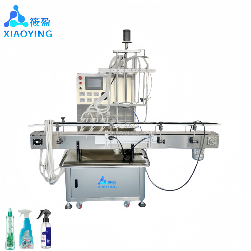 Automatische Flüssigkeitsabfüllmaschine für alkoholische Getränke Wasser Wein Abfüller Desinfektionsmittel Abfüllmaschine