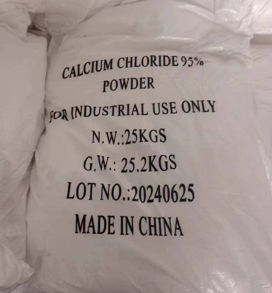 Anhydrous 95% Powder Calcium Chloride for Building Antifreeze Agent