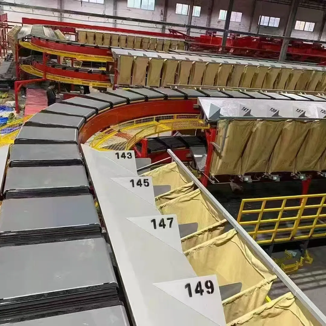 High-Speed Conveyor System for Efficient Parcel Sorting