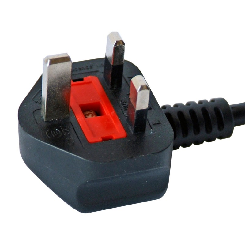 BSI Approved 3pins Power Cord with C13 Connector