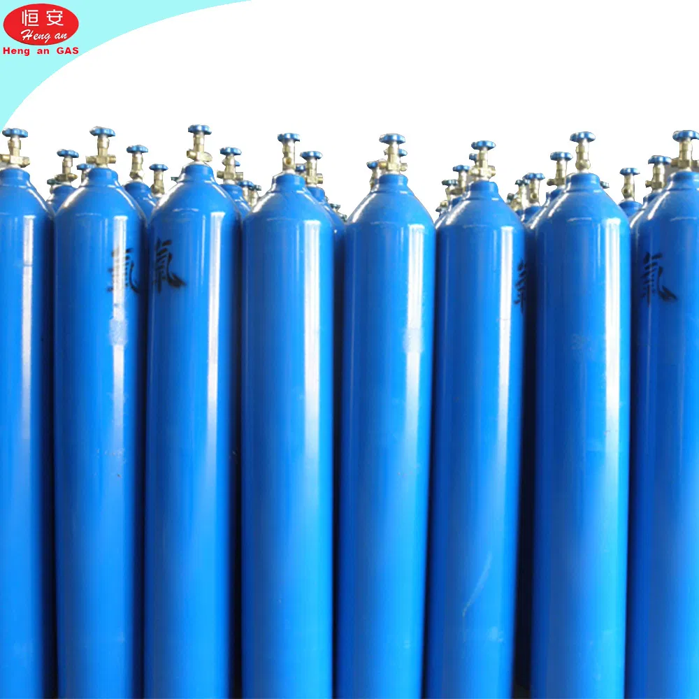 40 Liter 99.5% Purity 150bar Medical Oxygen Gas Cylinder Oxygen Tank