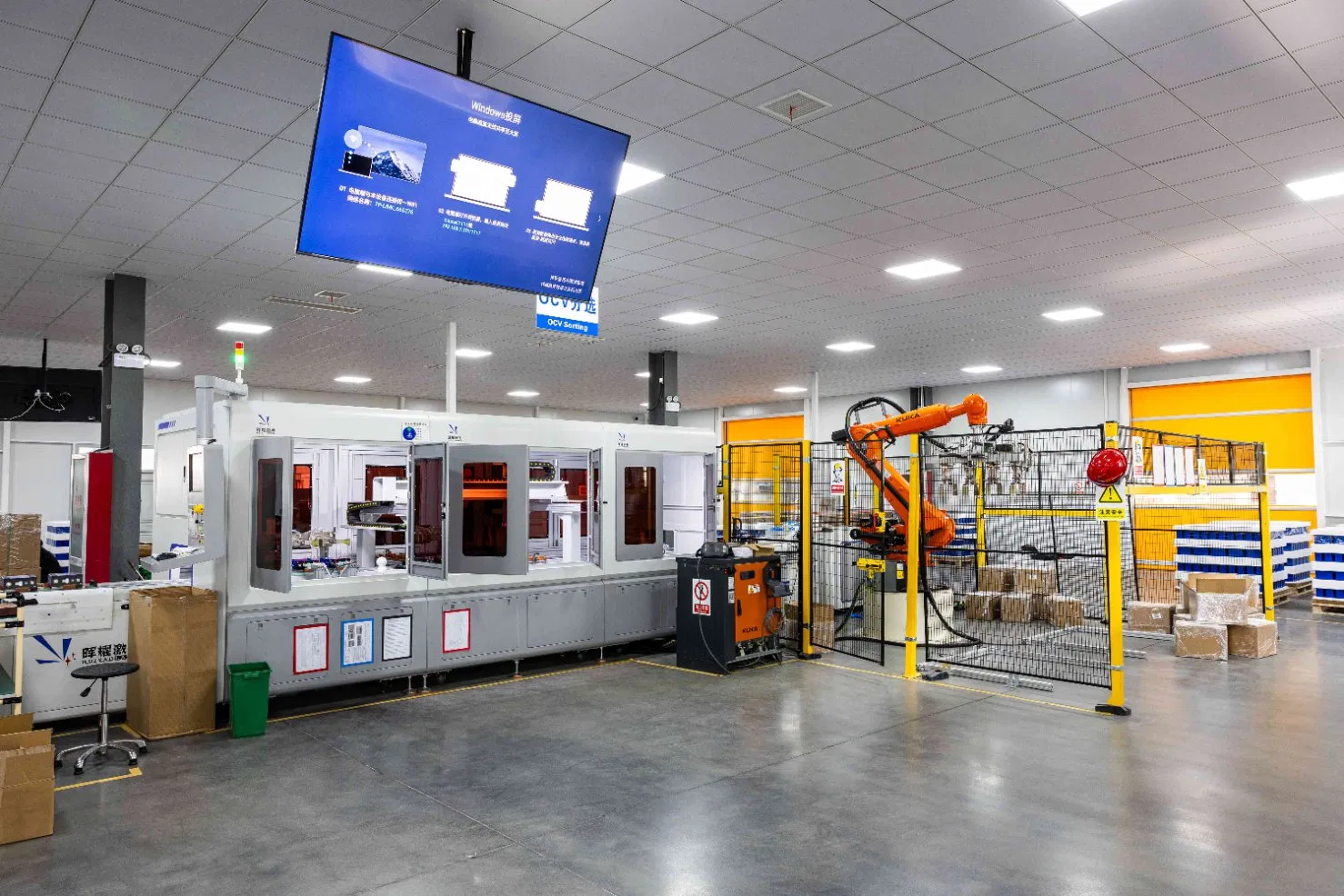 Lithium-Ionen-Batterie-Montagelinie für die PCB-Industrie