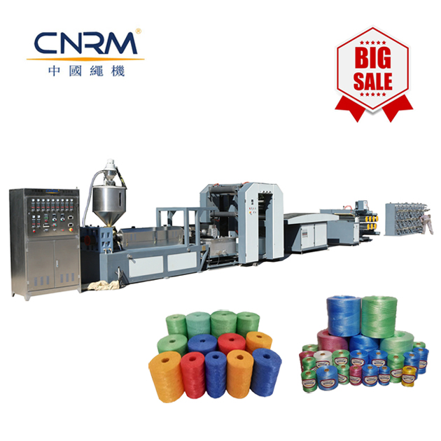 Landwirtschaft Verpackungs-Zwirn-Spaltfolien-Kunststoff-Poly-PP-Raffia-Garn-Ballenbindegarn-Seil-Extruder-Maschine zur Herstellung von Polypropylen-Zwirn