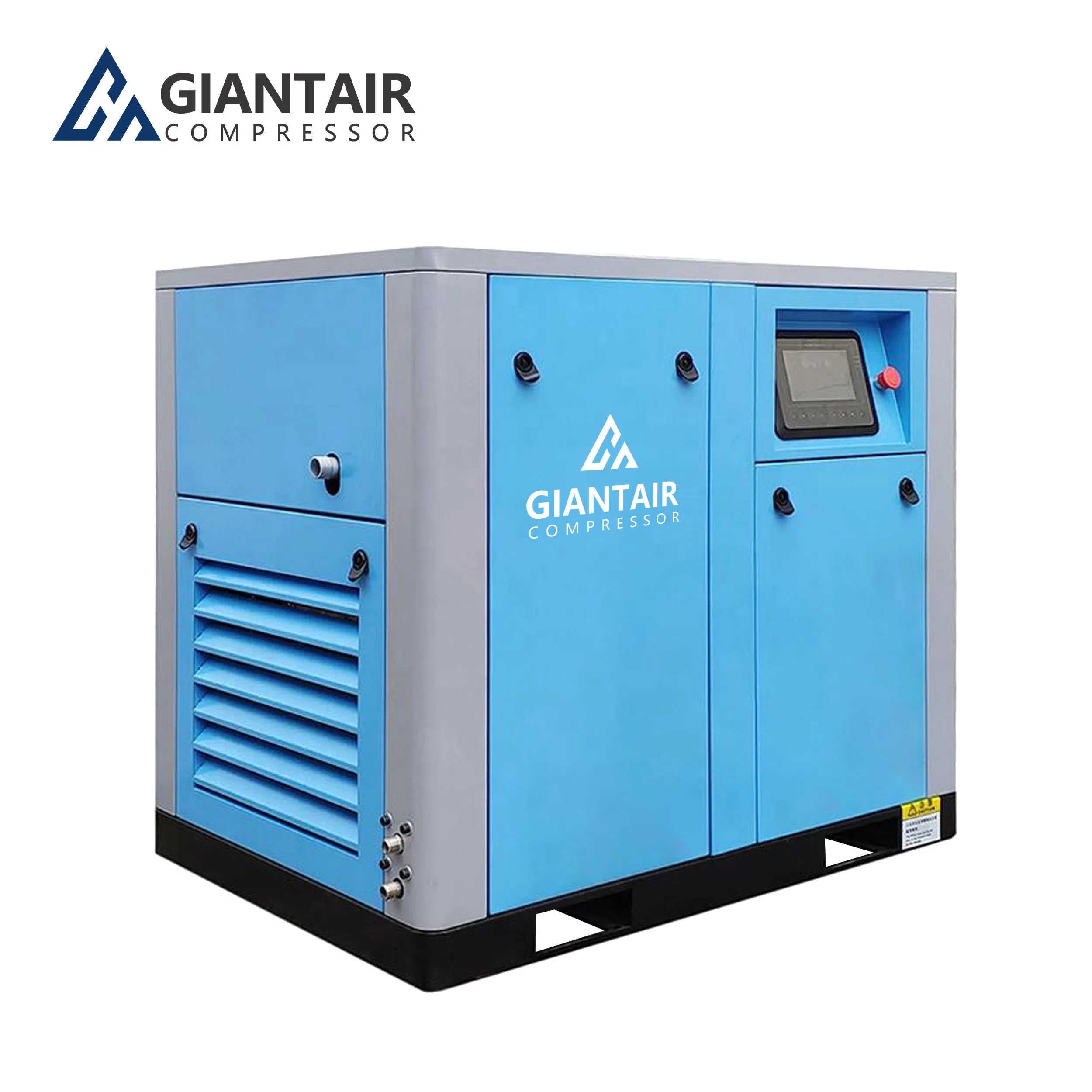 Giantair compressore ad aria a vite lubrificato ad acqua senza olio da 132 kW 180 HP per l'industria farmaceutica