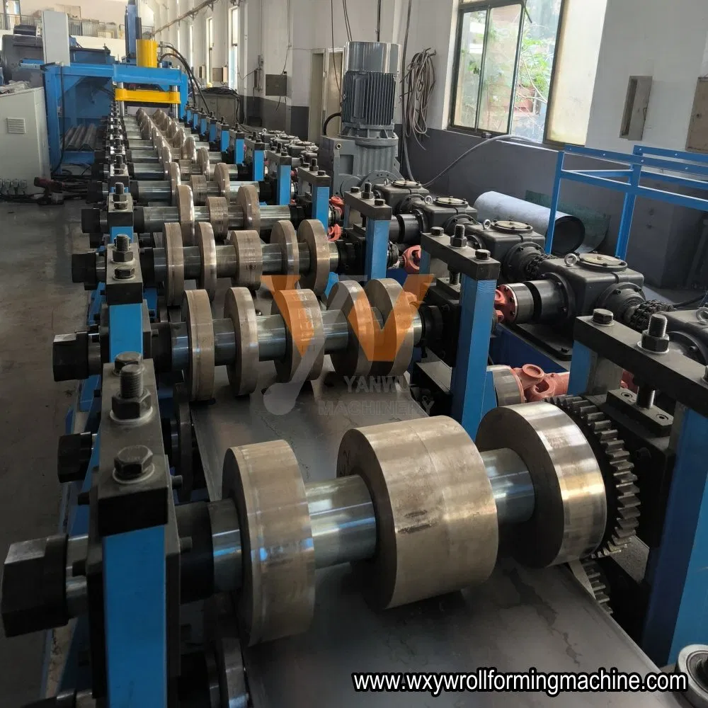 Yanwu High Speed Guardrail Roll Forming Machine Two/Three Waves Highway Guardrail Making Machine