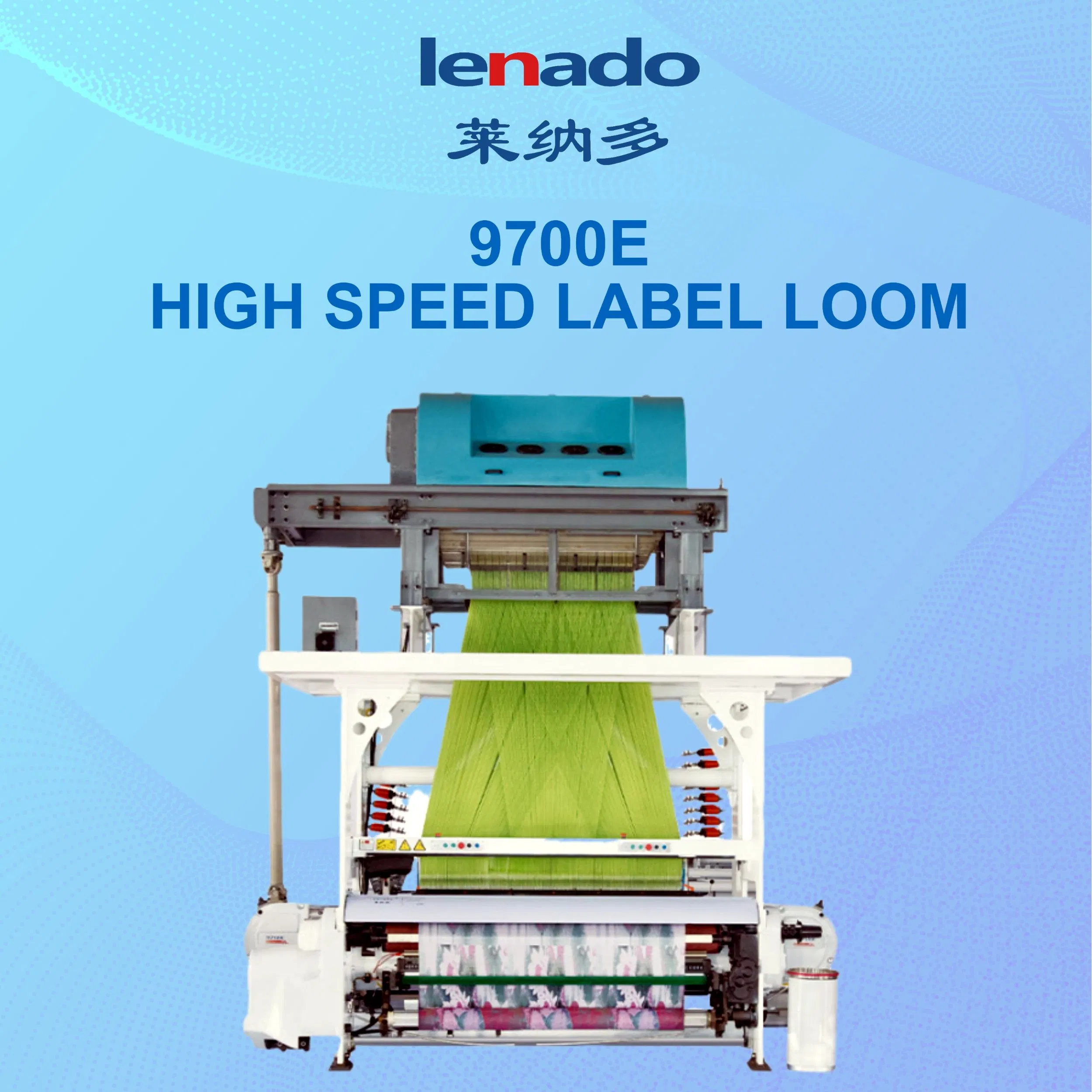 Lenado 9700e Hochgeschwindigkeits-Etikettierwebmaschine