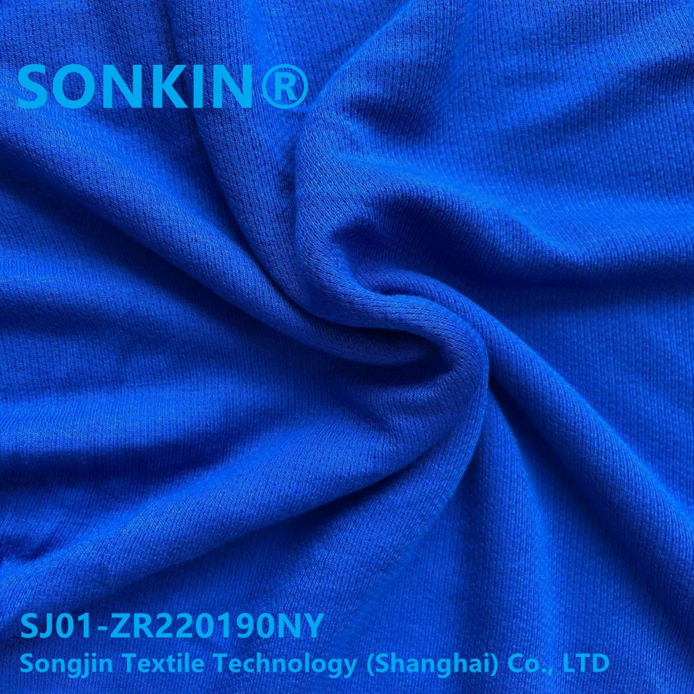 EN ISO 11611 Modacrylic Viscose Blending Single Jersey Fire Proof Waterproof FR Flame Retardant Fabric for Bag, Clothing, Motorcycle