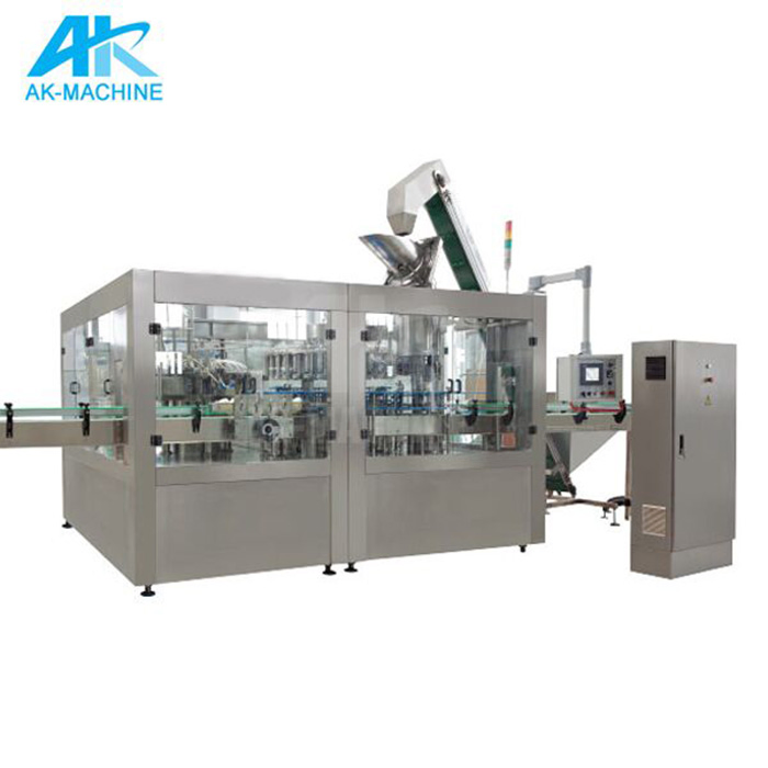 Automatic Water Bottle Filling Line, Mineral Water Filling Capping and Packing System