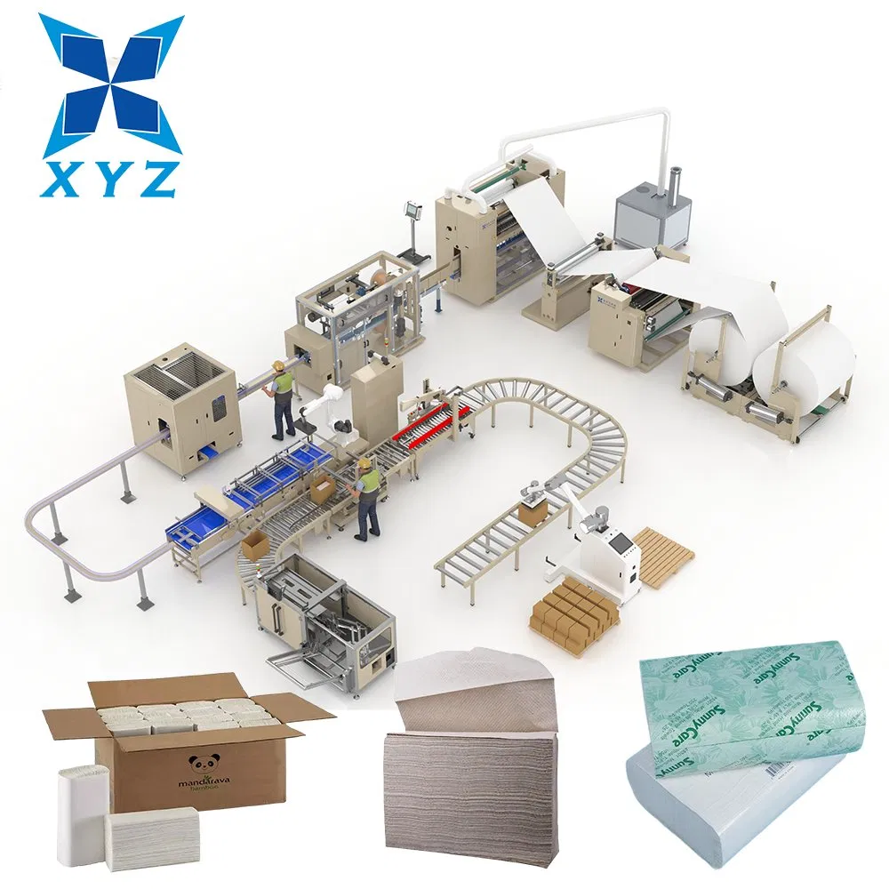 Compact Towel Paper Folding Equipment for Commercial Use