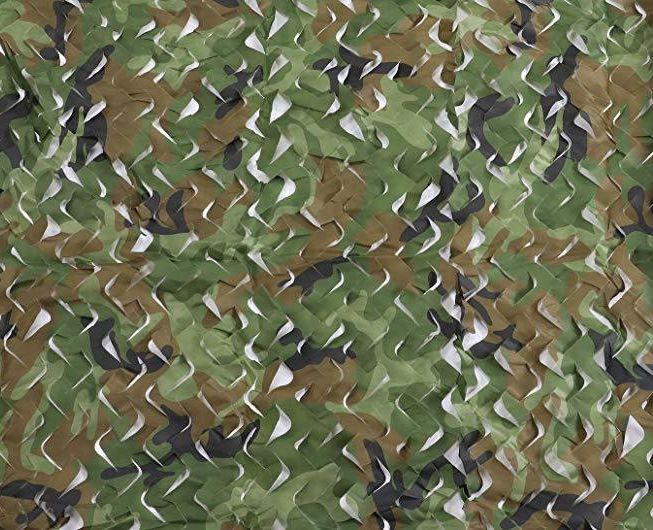 All-Season Camo Netting for Hunting, Camping, and Training