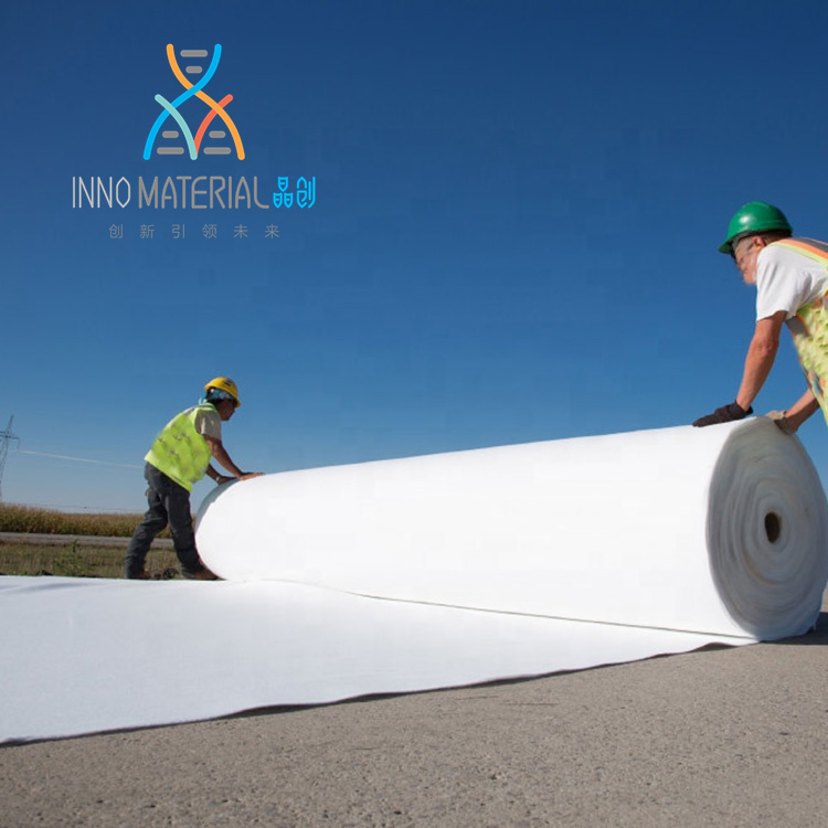 PET PP Textil Spinnvlies Polypropylen Polyester Gewebe Nadelgefilzt Vliesstoff Geotextilgewebe