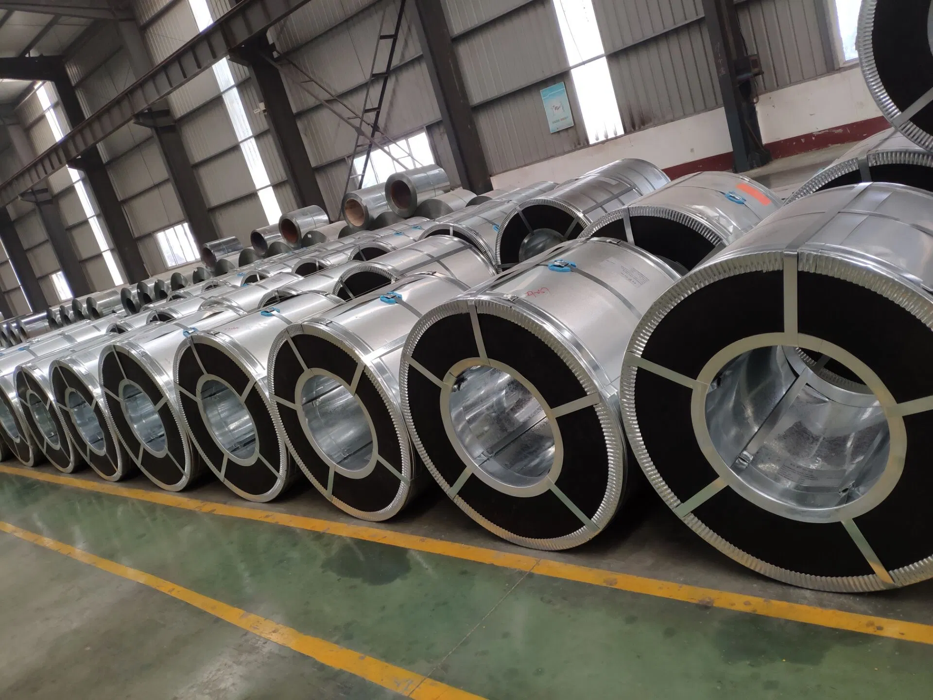Bobine in Acciaio Zincato Bobina in Lamiera Zincata Bobina in Acciaio per Tetti