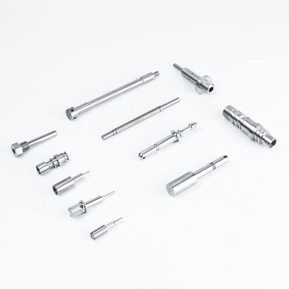 Precision CNC Machining Lathe Stainless Steel Turned Rod Metal Processing Machinery Parts